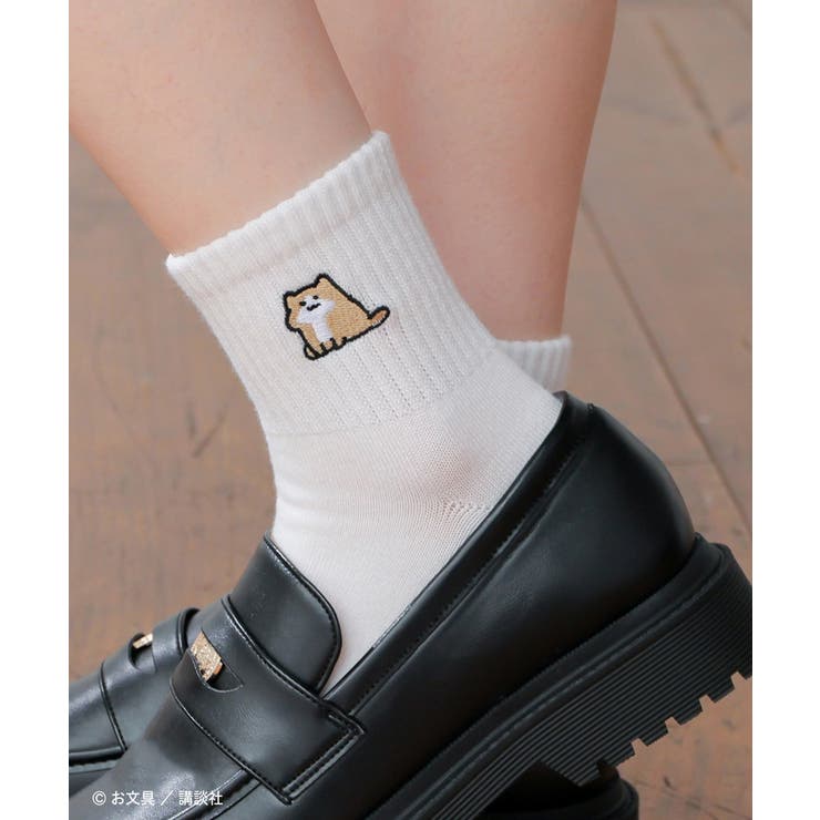 シロ／子猫さん | 靴下 ソックス お文具といっしょ | Honeys