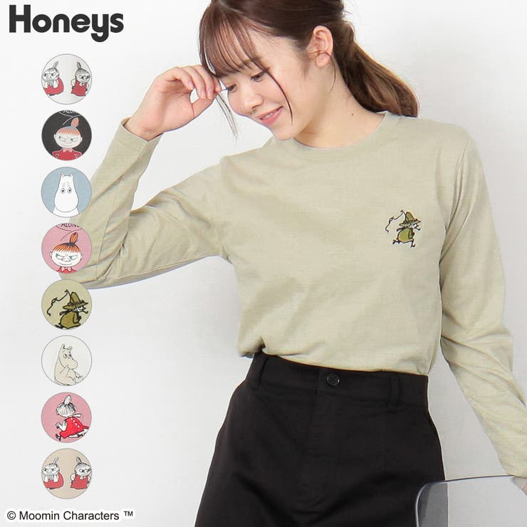 トップス Ｔシャツ ロンＴ | Honeys | 詳細画像1 