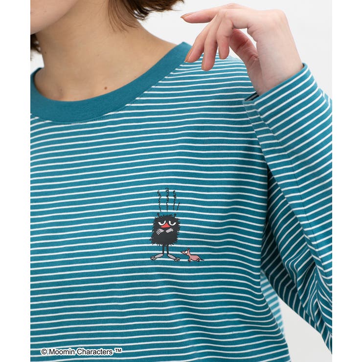 ブルーボーダー | トップス カットソー Tシャツ | Honeys