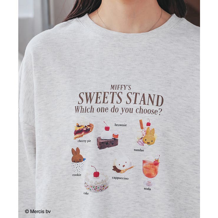 オートミール | トップス スウェット 長袖 | Honeys