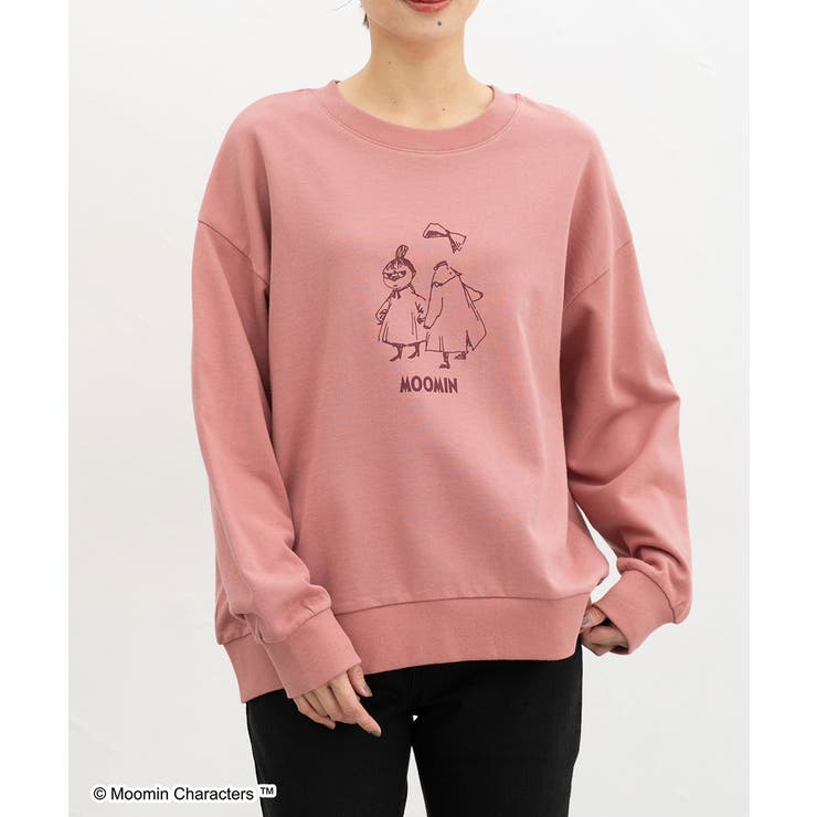 ピンク | トップス スウェット 長袖 | Honeys