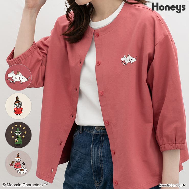 トップス カーディガン ムーミン | Honeys | 詳細画像1 
