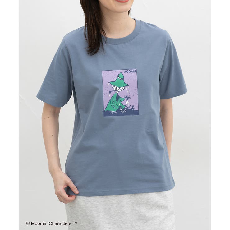 スモーキーブルー | トップス Tシャツ 半袖Tシャツ | Honeys