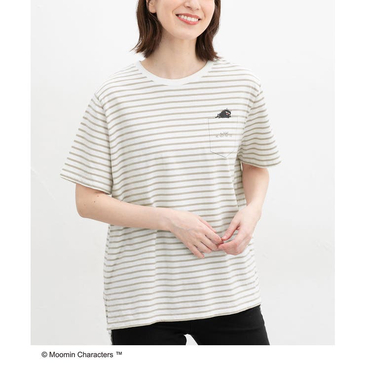 オフ×ベージュ | トップス Tシャツ 半袖Tシャツ | Honeys