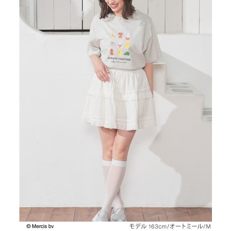 トップス Tシャツ 半袖Tシャツ | Honeys | 詳細画像8 