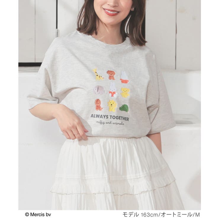 トップス Tシャツ 半袖Tシャツ | Honeys | 詳細画像9 