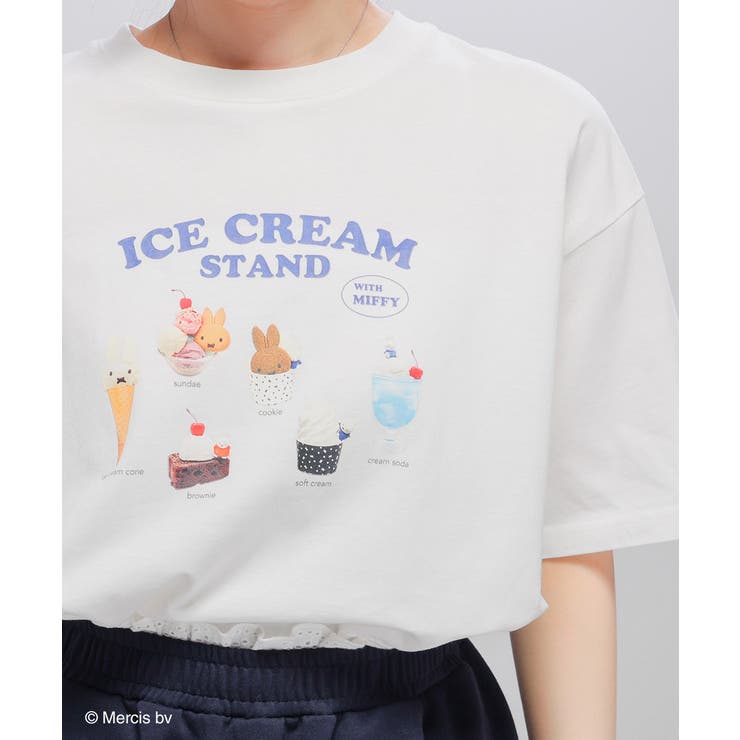 ホワイト | トップス Tシャツ 半袖Tシャツ | Honeys