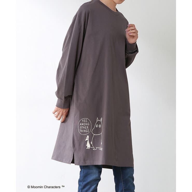 ワンピース Tシャツワンピ イラスト プリント 品番 Hnsw Honeys ハニーズ のレディースファッション通販 Shoplist ショップリスト