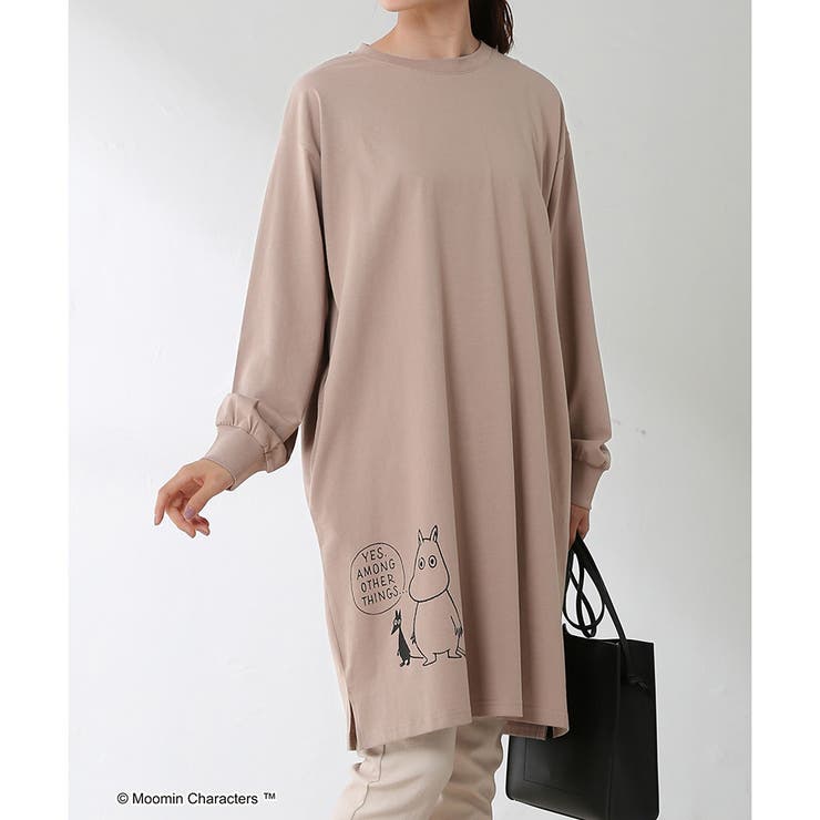 ワンピース Tシャツワンピ イラスト プリント 品番 Hnsw Honeys ハニーズ のレディースファッション通販 Shoplist ショップリスト