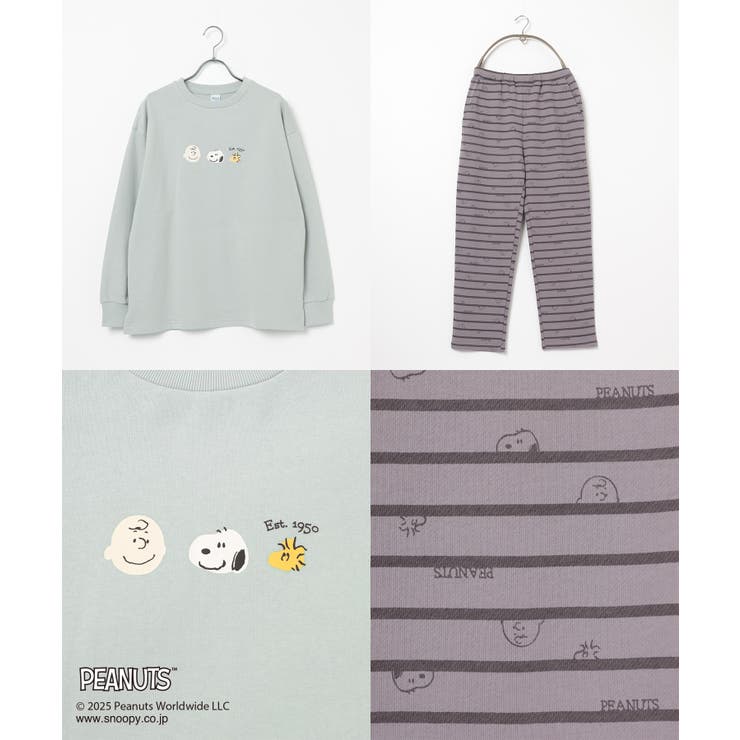 ルームウェア 部屋着 上下セット | Honeys | 詳細画像12 