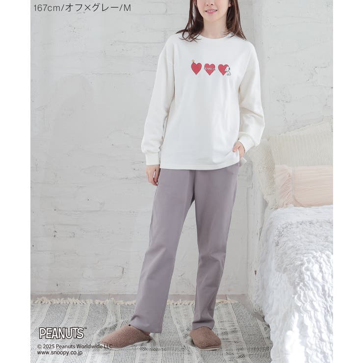 ルームウェア 部屋着 上下セット | Honeys | 詳細画像2 