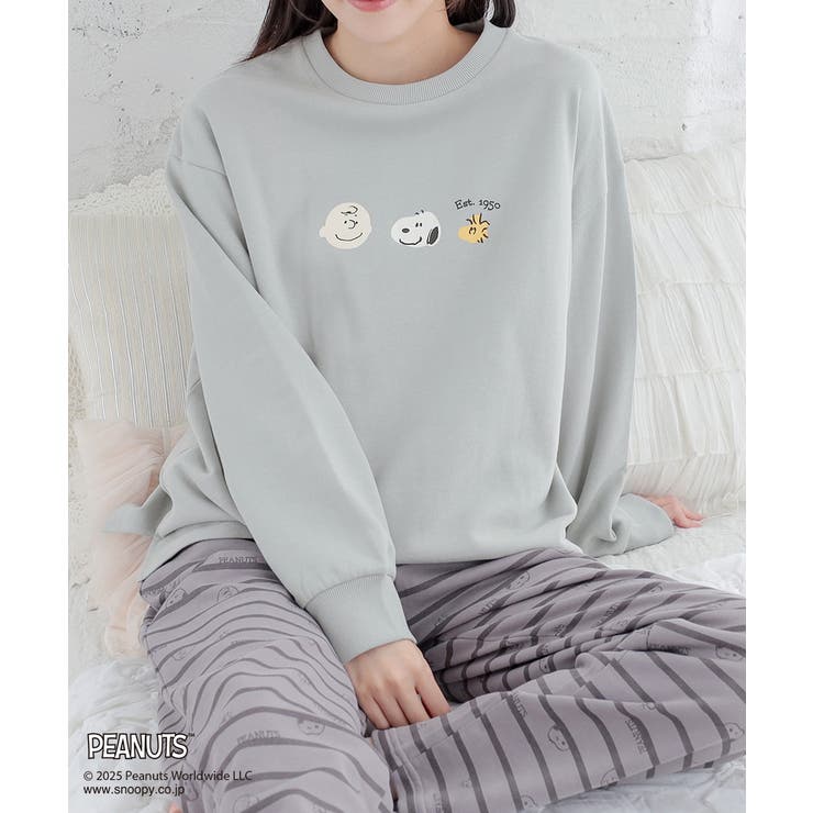 ミント×グレー | ルームウェア 部屋着 上下セット | Honeys