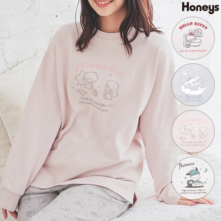 ルームウェア 部屋着 サンリオキャラクターズ | Honeys | 詳細画像1 