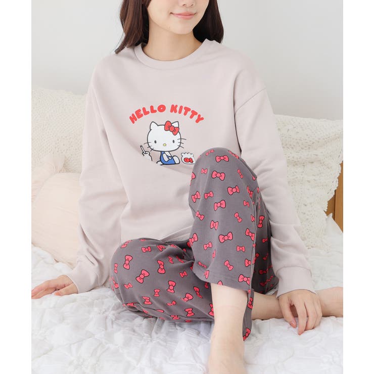 ルームウェア 部屋着 ハローキティ | Honeys | 詳細画像3 