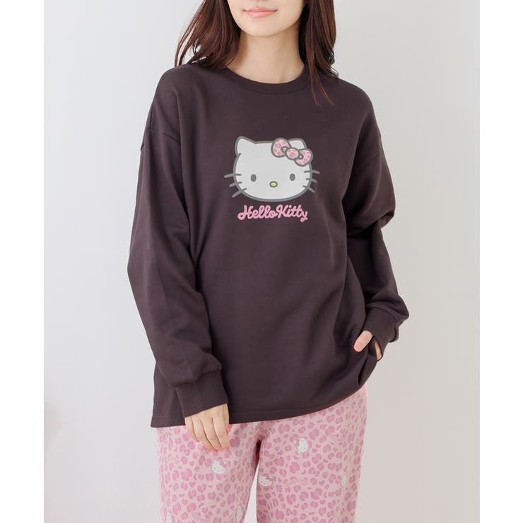 スミクロ×ピンク | ルームウェア 部屋着 ハローキティ | Honeys