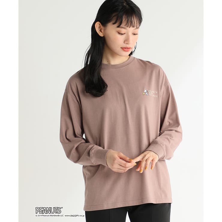 スヌーピー Tシャツ ロンt 品番 Hnsw Honeys ハニーズ のレディースファッション通販 Shoplist ショップリスト