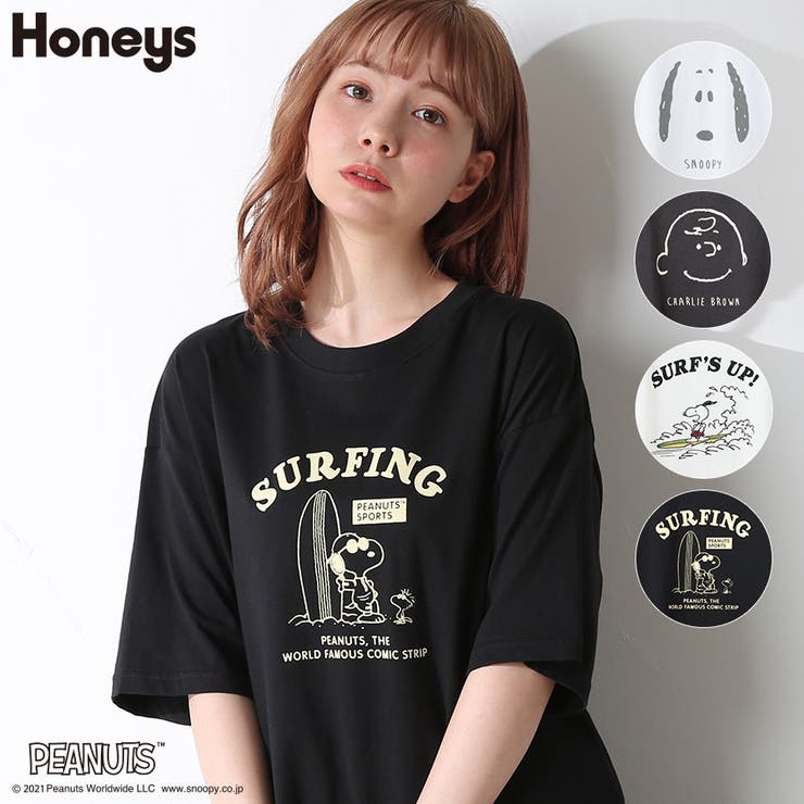 トップス Tシャツ 半袖 品番 Hnsw Honeys ハニーズ のレディースファッション通販 Shoplist ショップリスト