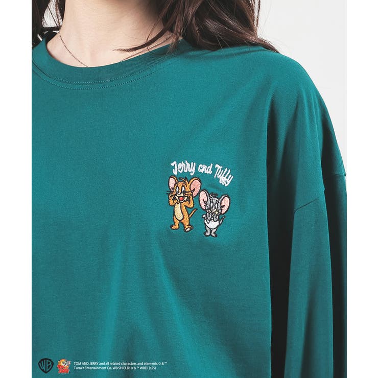 グリーン | トップス Tシャツ ロンＴ | Honeys