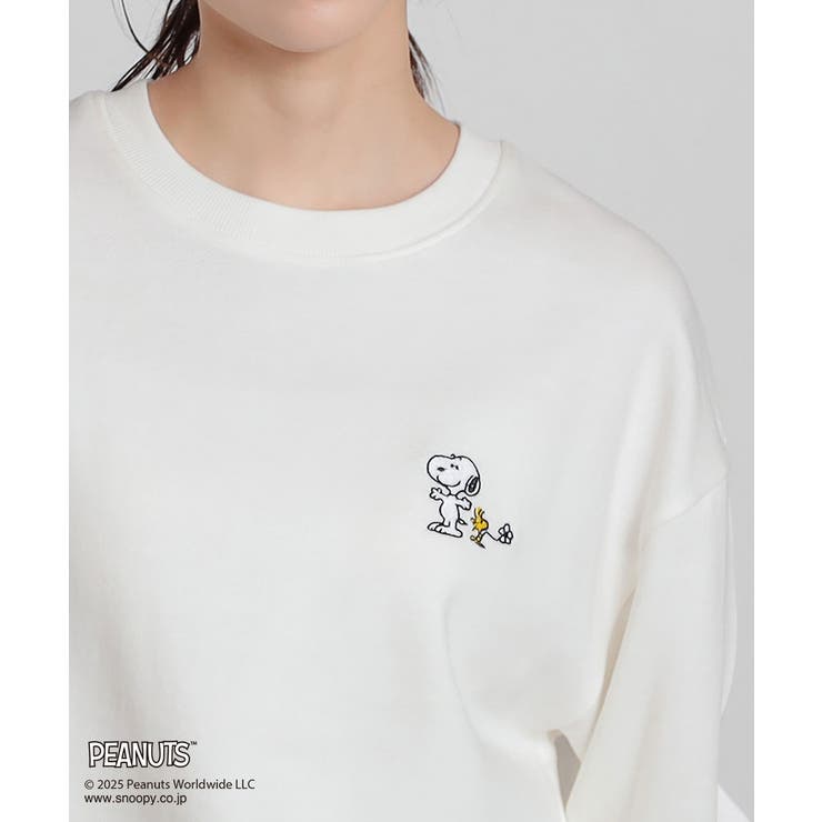 アイボリー | トップス スウェット 長袖 | Honeys