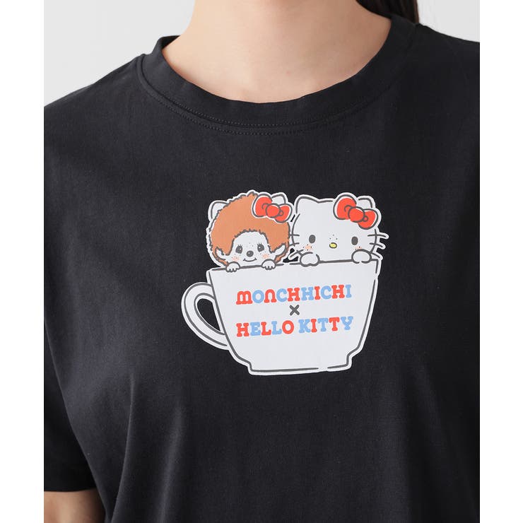 ブラック | トップス Tシャツ 半袖Tシャツ | Honeys