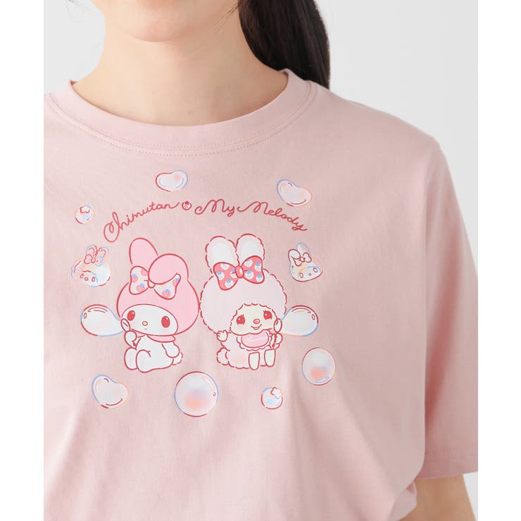 ピンク | トップス Tシャツ 半袖Tシャツ | Honeys