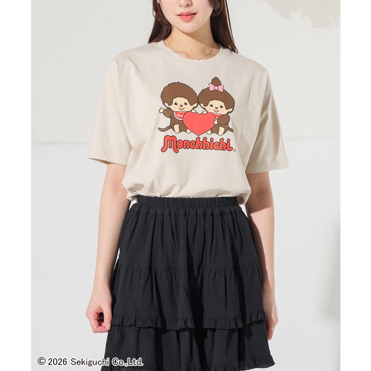 ベージュ | トップス Tシャツ 半袖Tシャツ | Honeys