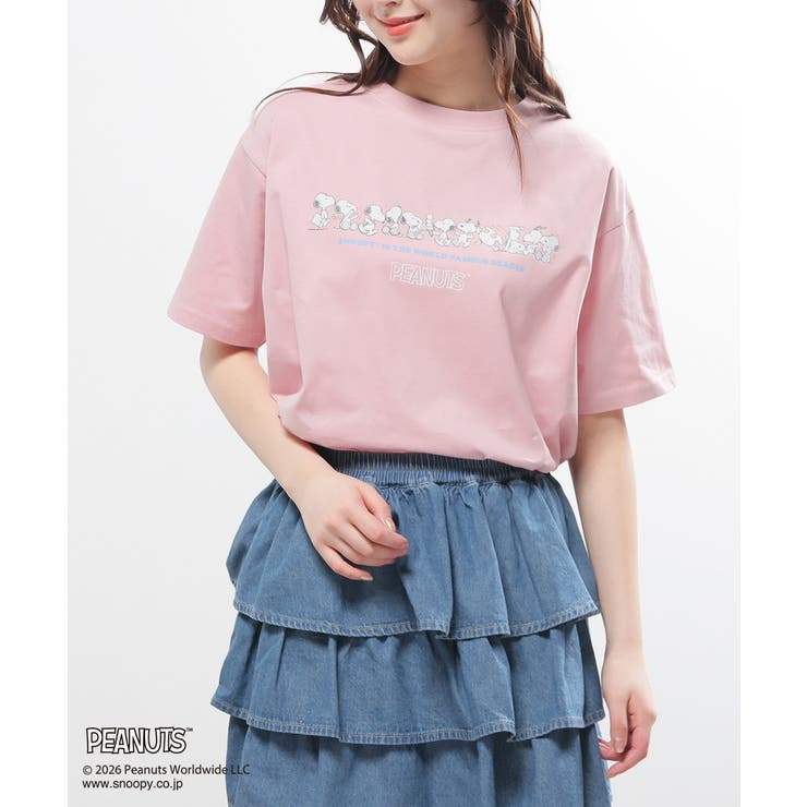 ピンク | トップス Tシャツ 半袖Tシャツ | Honeys
