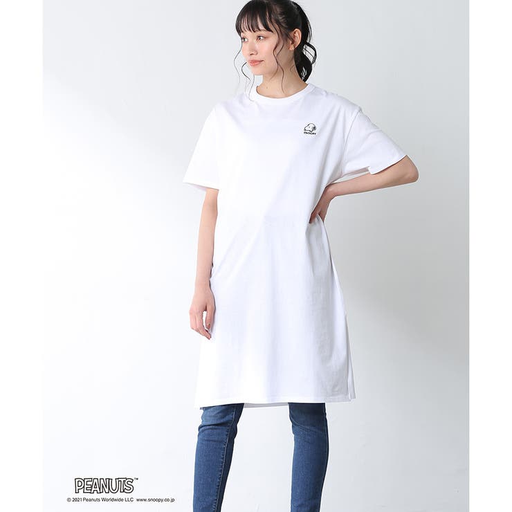 ワンピース Tシャツワンピ 半袖 品番 Hnsw Honeys ハニーズ のレディースファッション通販 Shoplist ショップリスト