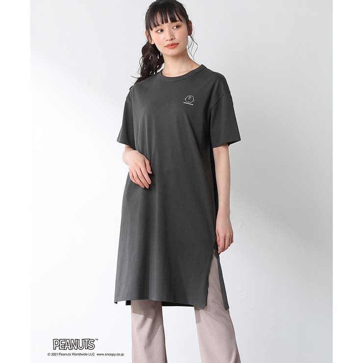 ワンピース Tシャツワンピ 半袖 品番 Hnsw Honeys ハニーズ のレディースファッション通販 Shoplist ショップリスト