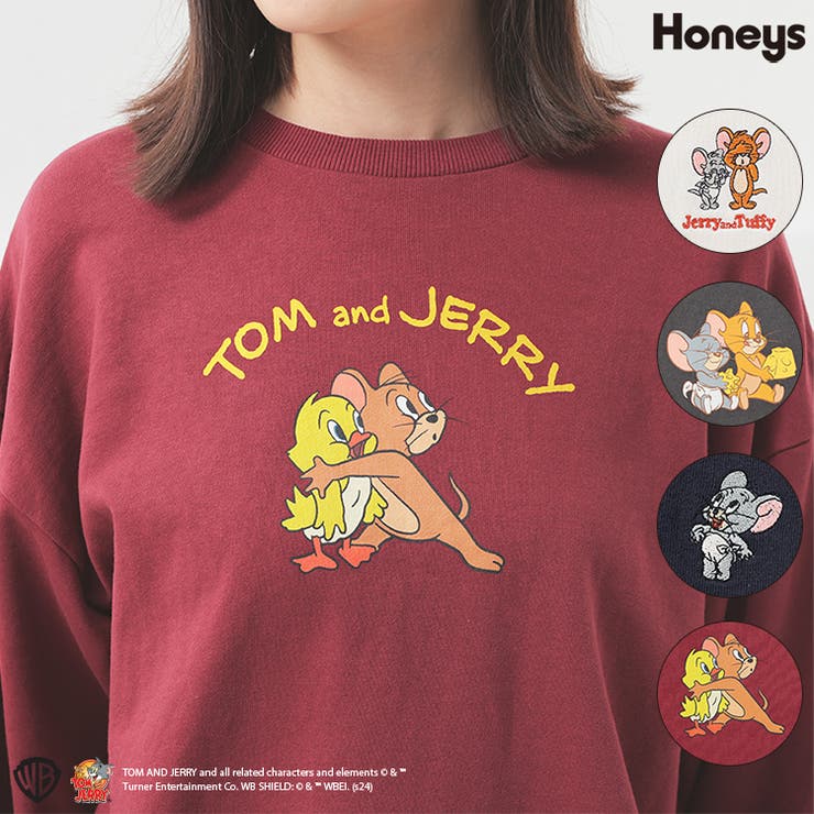 トップス スウェット 長袖 | Honeys | 詳細画像1 