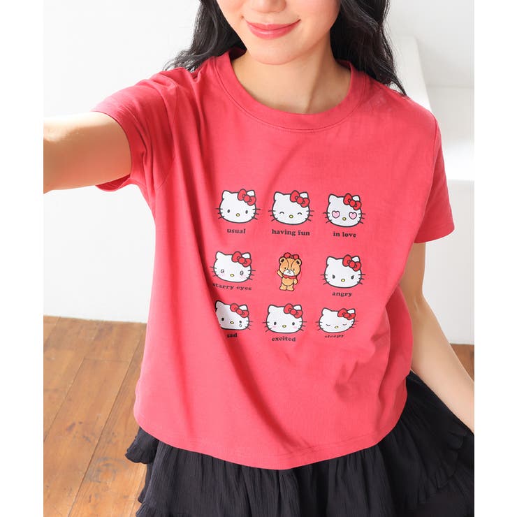 ハローキティ | トップス Tシャツ 半袖Tシャツ | Honeys