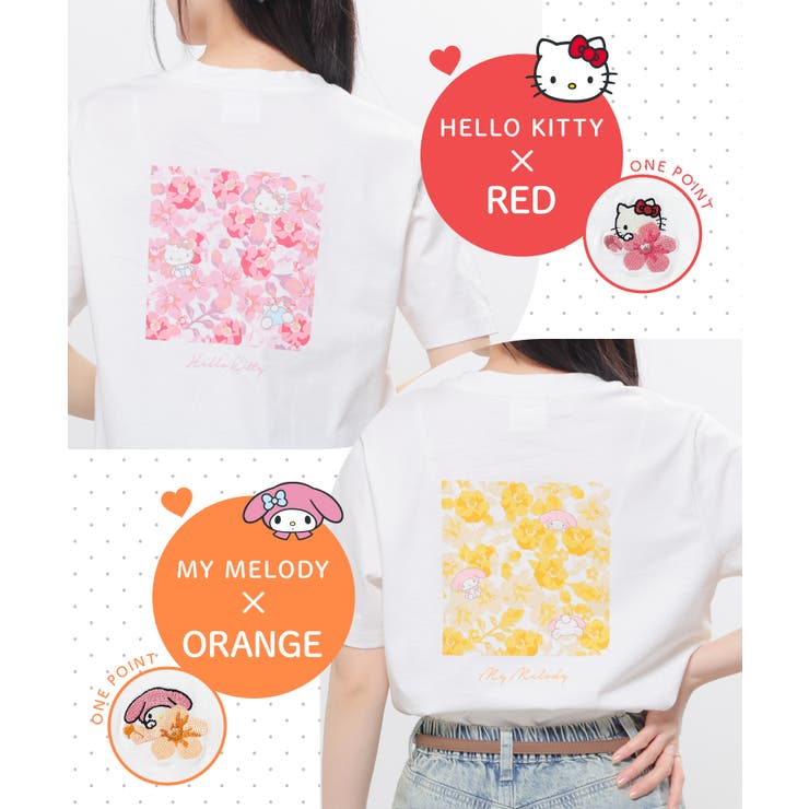 トップス Tシャツ 半袖Tシャツ | Honeys | 詳細画像3 