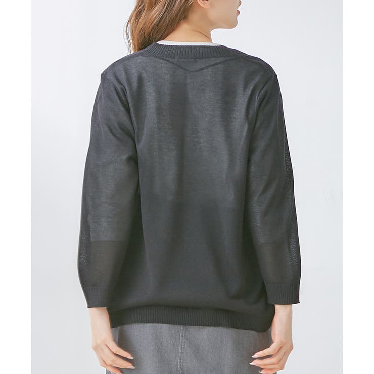 【ハニーズ】トップス カーディガン 8分袖 | Honeys | 詳細画像10 