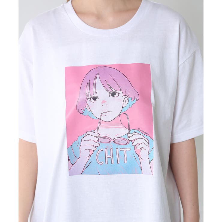 ハニーズ イラストプリントｔシャツ 品番 Hnsw Honeys ハニーズ のレディースファッション通販 Shoplist ショップリスト