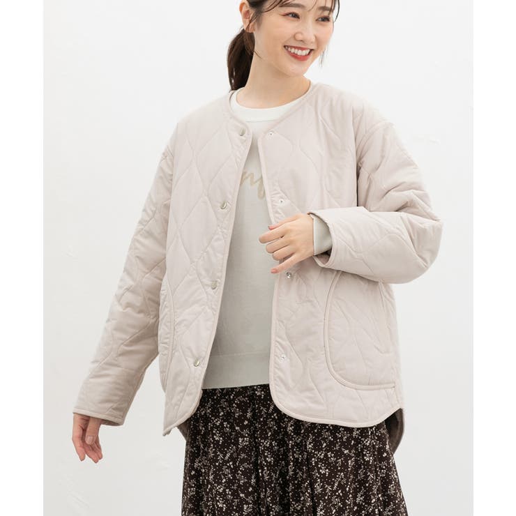 ライトベージュ | アウター ブルゾン ジャケット | Honeys