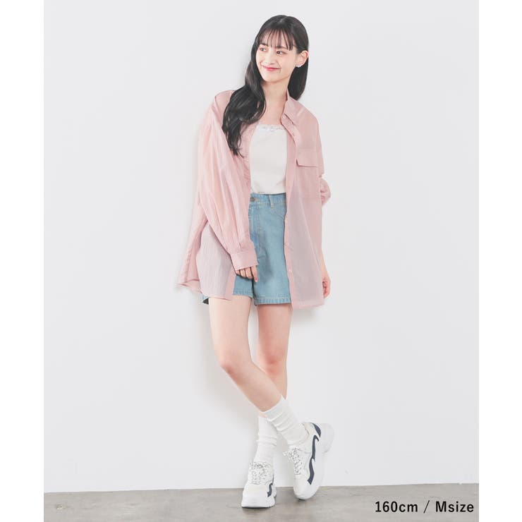 トップス シアーシャツ シャツ[品番：HNSW0010631]｜Honeys