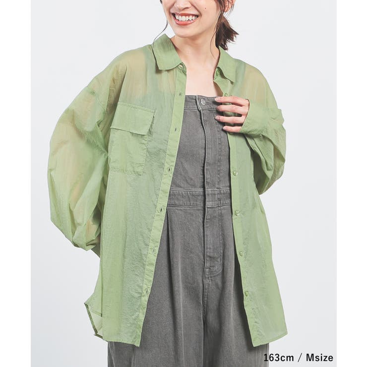 トップス シアーシャツ シャツ[品番：HNSW0010631]｜Honeys