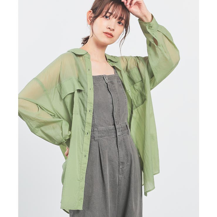 トップス シアーシャツ シャツ[品番：HNSW0010631]｜Honeys
