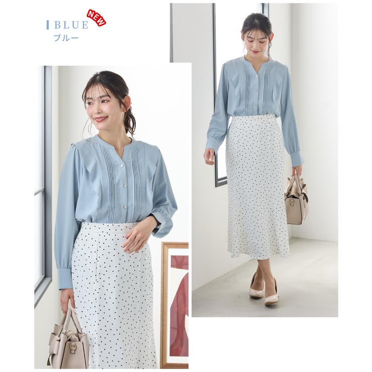 【WEB限定】トップス ブラウス 長袖 | Honeys | 詳細画像10 
