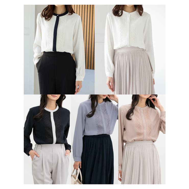 トップス ブラウス 長袖 | Honeys | 詳細画像3 