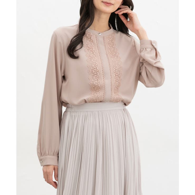 ピンク | トップス ブラウス 長袖 | Honeys