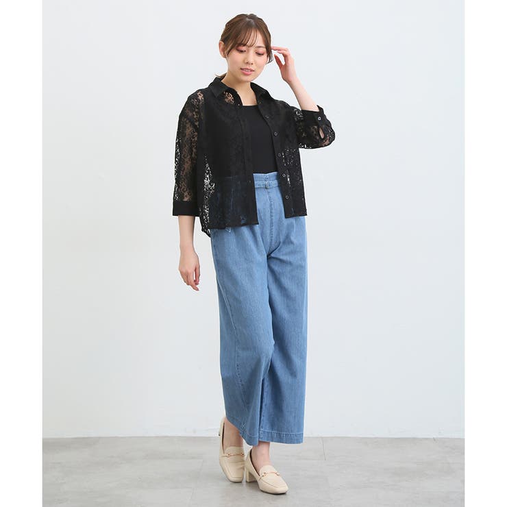 トップス ブラウス 7分袖[品番：HNSW0007031]｜Honeys（ハニーズ