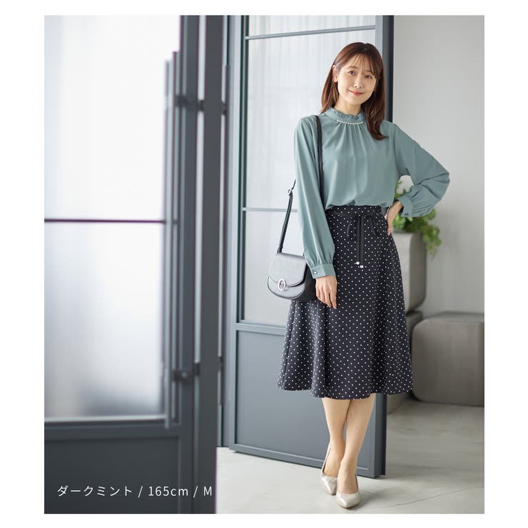 トップス ブラウス 長袖 | Honeys | 詳細画像2 