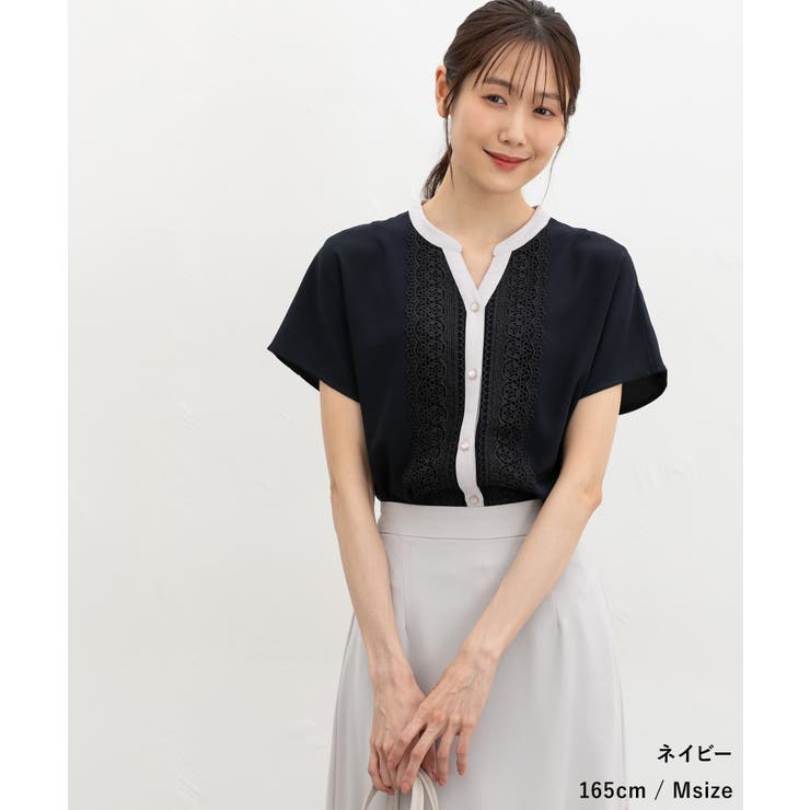 トップス ブラウス 半袖 | Honeys | 詳細画像6 