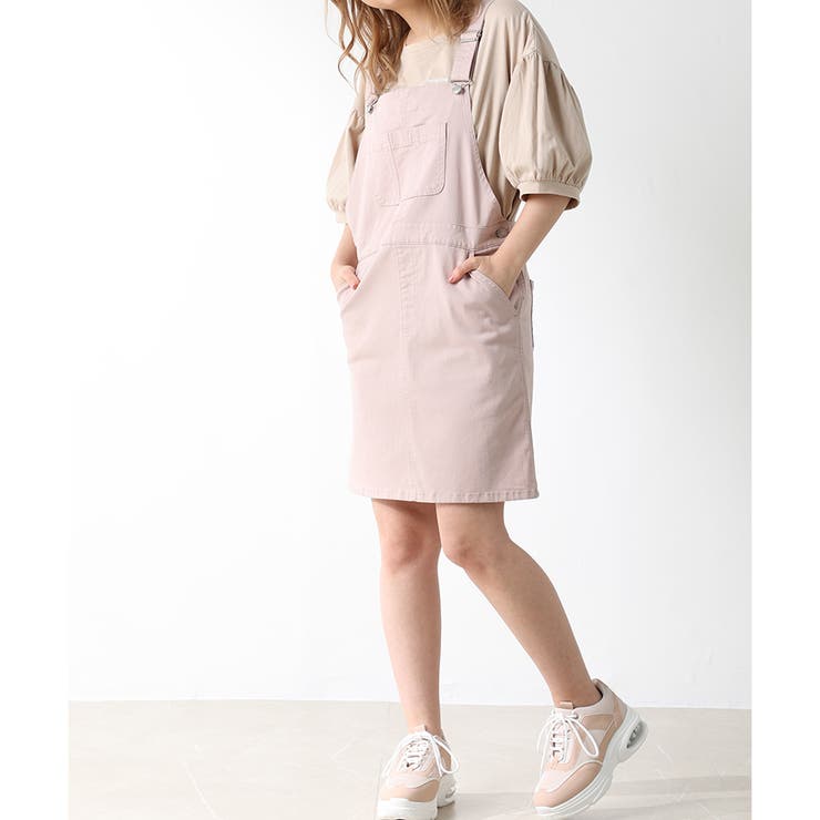 ジャンスカ サロペット ワンピース 品番 Hnsw Honeys ハニーズ のレディースファッション通販 Shoplist ショップリスト