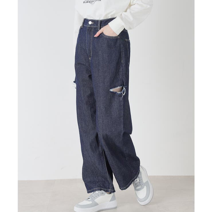 インディゴ | ボトムス パンツ デニム | Honeys