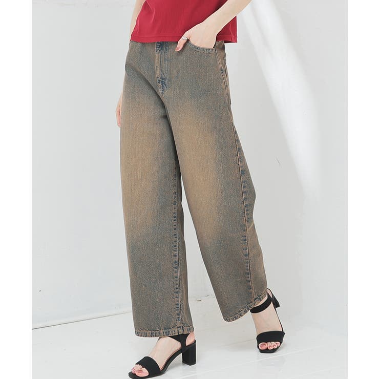 ユーズド濃ブルー | ボトムス パンツ デニム | Honeys