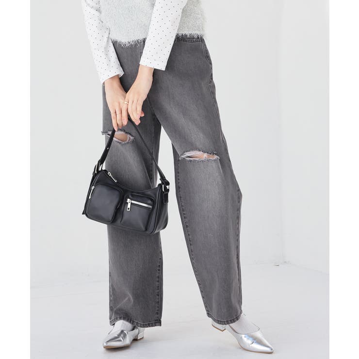 グレー | ボトムス パンツ デニムパンツ | Honeys