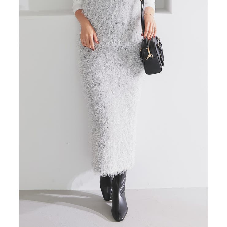 ライトグレー | ボトムス スカート ロングスカート | Honeys