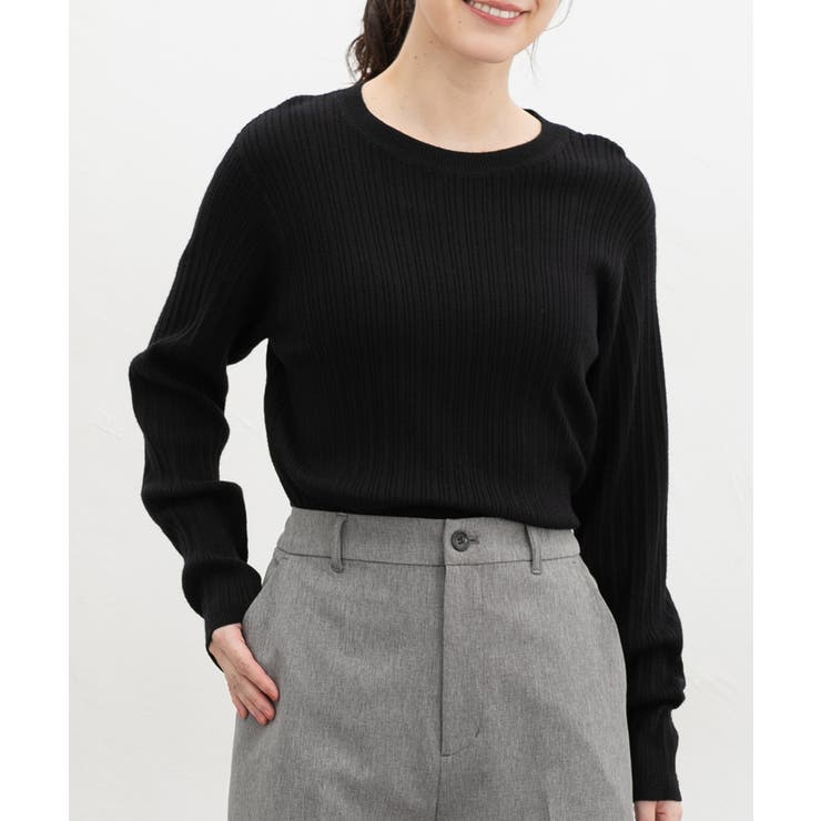 ブラック | トップス ニット セーター | Honeys